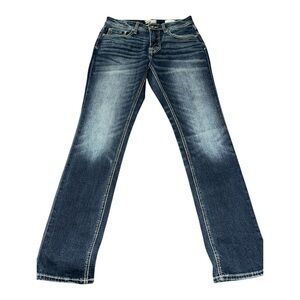 Depart West Dark Wash Trouper Slim Performance Stretch Jeans Mens 31x32 Modern